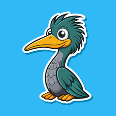 blue heron bird