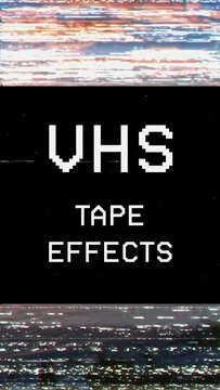 VHS Tape Effect with Media Replace