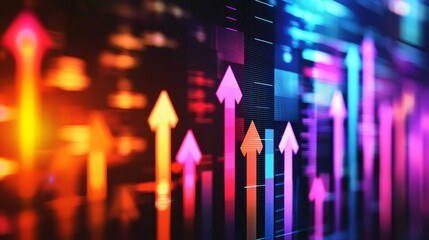 Upward Arrows Symbolizing Increased Returns on Investment