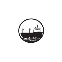 Naklejka premium shipping company logo