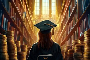 A student explores scholarship options to minimize loan dependence.