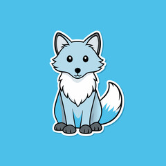 cat, animal, cartoon, pet, vector, kitten, illustration, cute, feline, kitty, domestic, drawing, art, mammal, fur, fun, animals, funny, character, tail, smile, design, pets, sitting, dog , arctic-fox