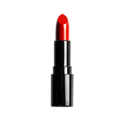 Obraz premium Red lipstick in sleek black casing png