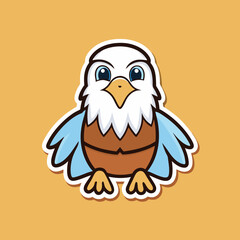 owl on a white background