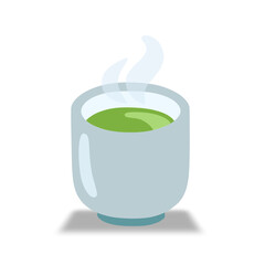 green tea cup