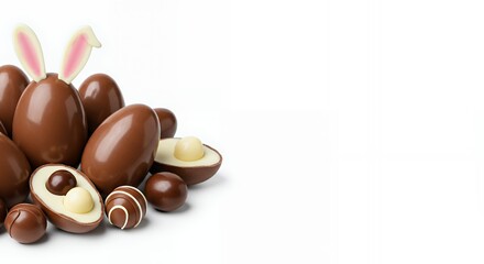 Chocolate easter eggs