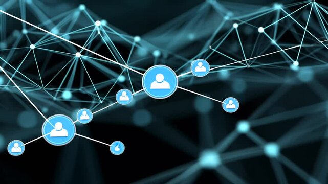Connected folks via web