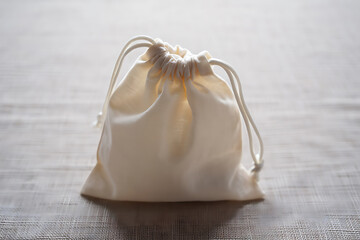 Eco Friendly Drawstring Cotton Bag Pouch