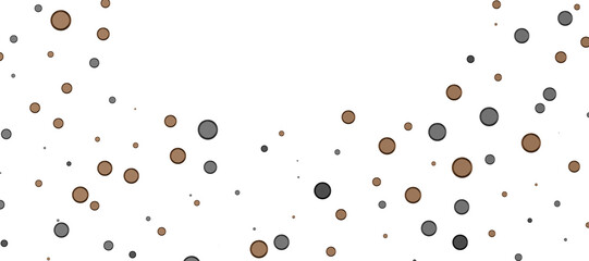 Sparkling Jubilation: Breathtaking 3D Illustration of Sparkling gold Confetti Celebration