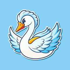 illustration of a duck