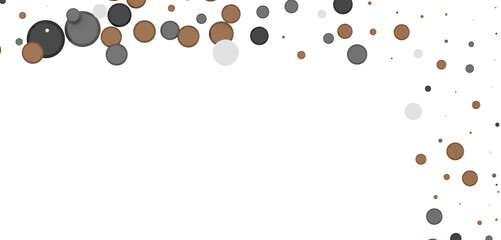 confetti png. Gold confetti falls from the sky.