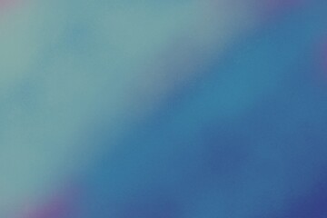 Background, Blue deep dark abstract background. Color gradient. Grain noise. Bright glitter. Design Template