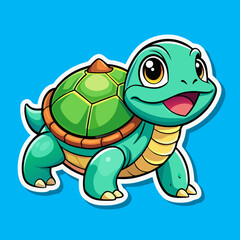 funny turtle cartoon