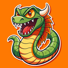 green dragon cartoon