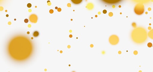 Abstract background with gold circles, perfect for celebrations, luxury, and festive designs.