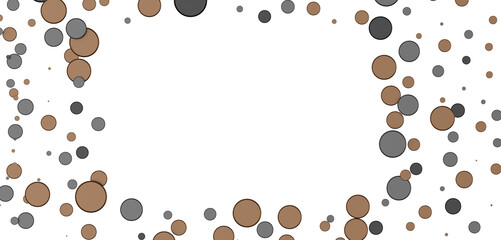 confetti png. Gold confetti falls from the sky.