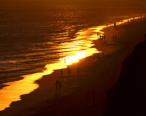 Sonnenuntergang am Meer