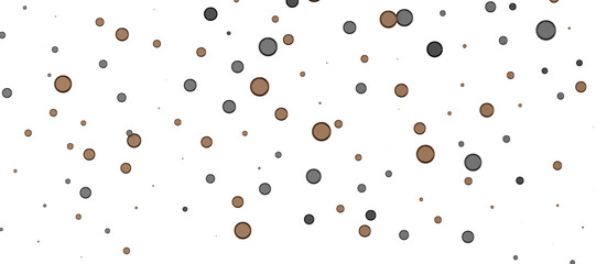 Sparkling Jubilation: Breathtaking 3D Illustration of Sparkling gold Confetti Celebration