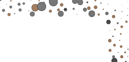 Mesmeric Moments: Mesmeric 3D Illustration Depicting Mesmerizing gold Confetti