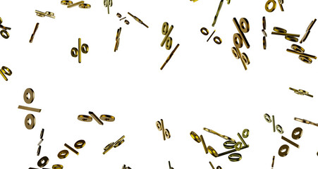 sale digital percent in transparent