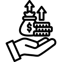 Capital Growth Icon