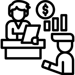 Investment Consultant Icon