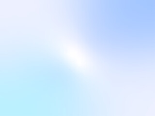 青と水色のグラデーション背景（空の壁紙）