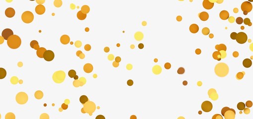 Abstract background with gold circles. Perfect for celebrations, presentations, and more.