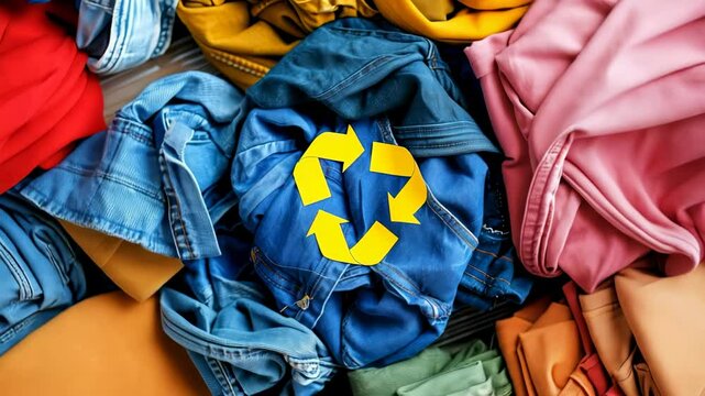 Promoting circular economy and reducing textile waste through recycling clothes
