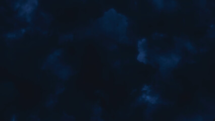 Obraz premium Dark Blue Cloud Texture Background. Abstract Night Watercolor Design