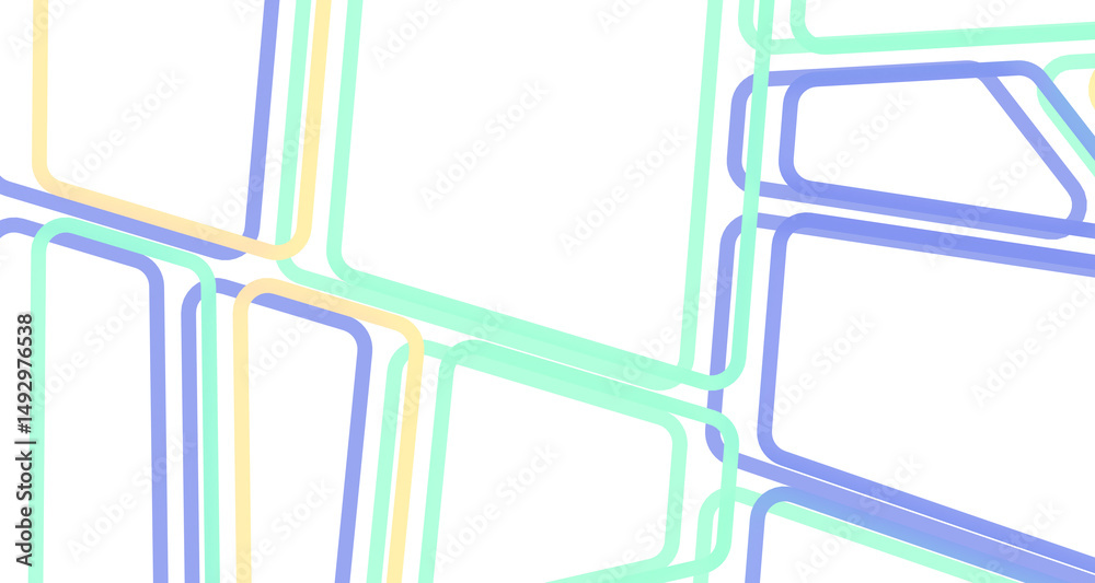 Poster abstract geometric backgrounds full color - divider 3d