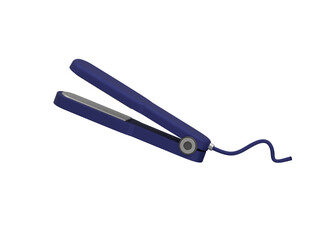 hair straighteners icon 3d illustration render