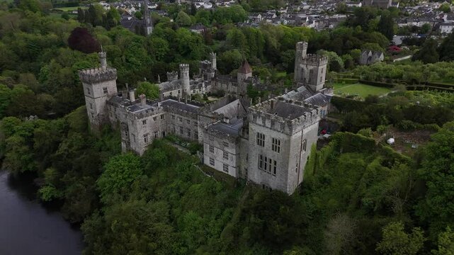 Aerial Views of Listowel | Castle, River & Townscape