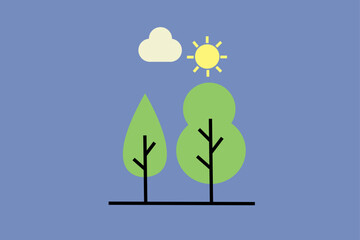 Pollution friendly. Ecology Vector Symbol Illustration.