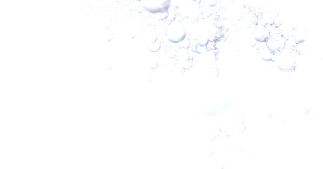 Abstract image of air bubbles rising in water. Perfect for backgrounds or clean designs.