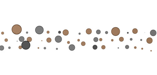  Multicolored confetti on white