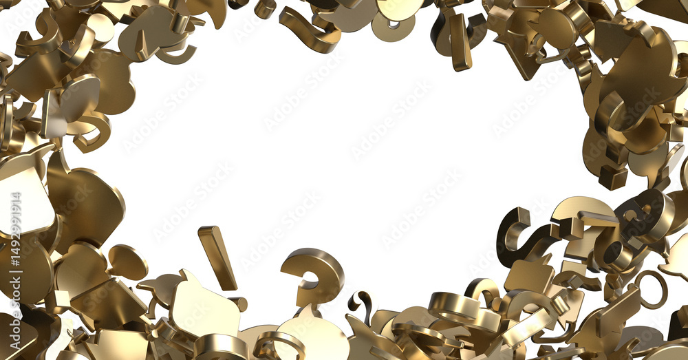 Poster mail communication support contact concept service