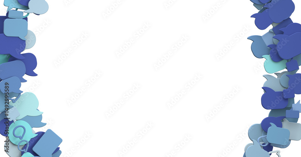 Poster express envelope and parcel abstract technology background. Business quantum internet network communication and high speed parcel