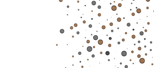 Sparkling Jubilation: Breathtaking 3D Illustration of Sparkling gold Confetti Celebration