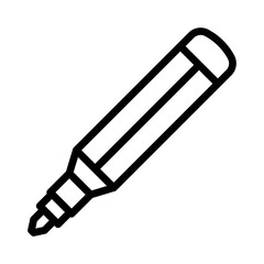 Marker Vector Line Icon Design
