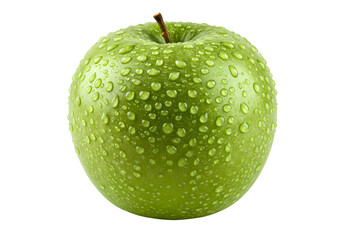Juicy Green Apple Fresh Crisp  Delicious  HighResolution Image isolated on transparent background