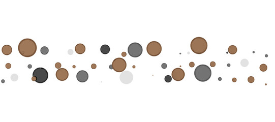 Sparkling Jubilation: Breathtaking 3D Illustration of Sparkling gold Confetti Celebration