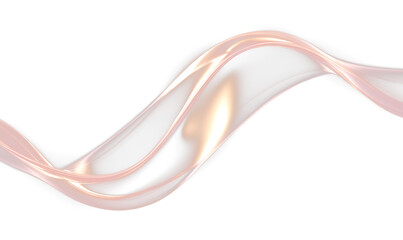 Abstract Flowing Light Wave Energy Overlay Isolate on Transparent Background, cutout, png