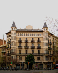 Obraz premium Edificio di Barcellona
