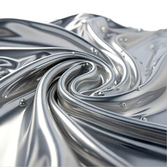 Liquid Metal Swirl Texture