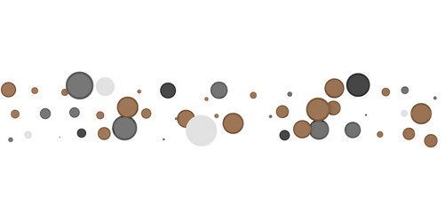 silver confetti explosion festive background