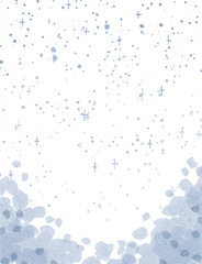 white blue colorful abstract illustration, background, wallpaper, card invitation design