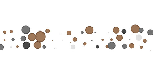 Multicolor confetti abstract background with a lot of falling pieces, isolated on a white background.