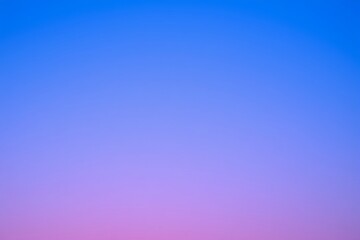 Serene gradient sky blue purple pink hues