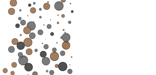  Multicolored confetti on white